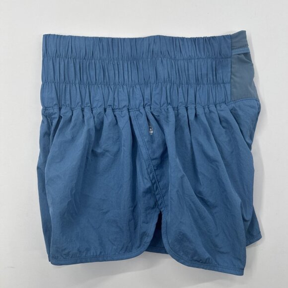 Free People Movement Womens Shorts Small Blue Athletic The Way Home Lined Gym - Picture 7 of 10